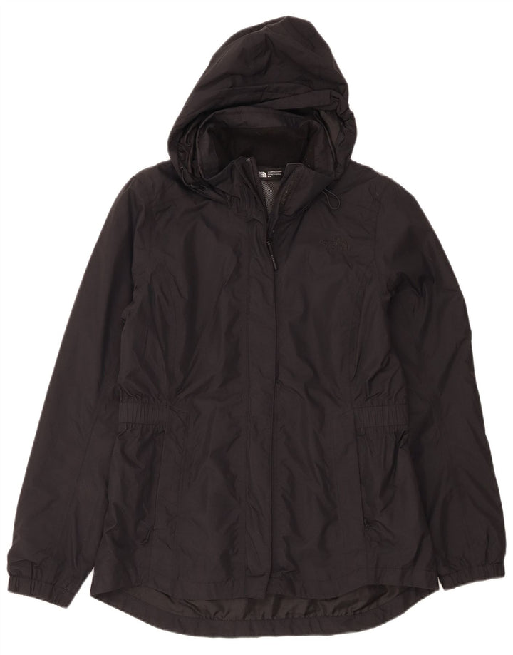 The North Face Damen-Regenjacke mit Kapuze, UK 14, mittelschwarzes Nylon