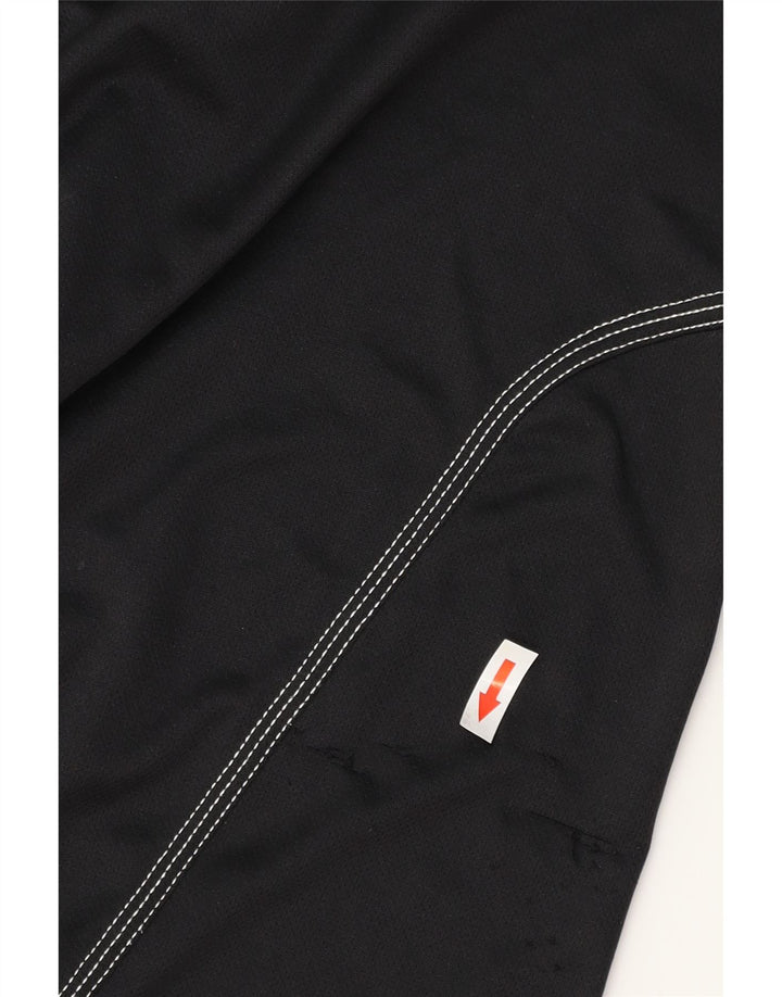 ADIDAS Herren Climalite T-Shirt Top Medium Schwarz Polyester