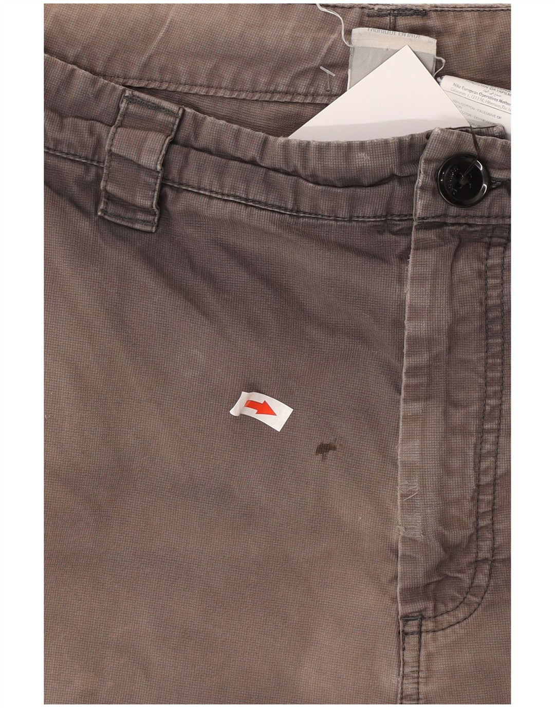 Nike Herren Cargo Shorts Medium W32 Braune Baumwolle
