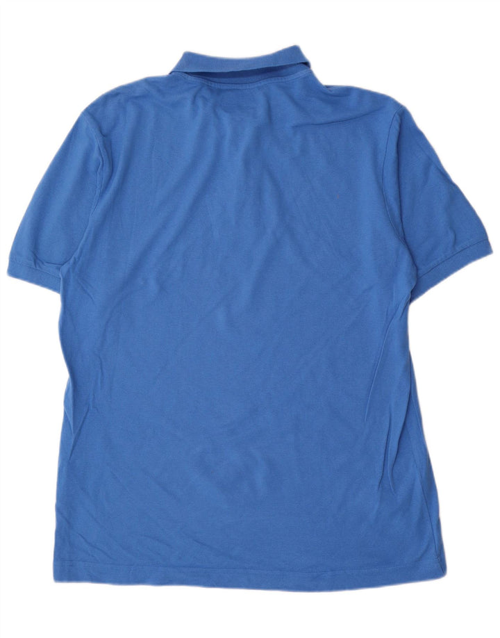Kappa Herren-Poloshirt, große blaue Baumwolle