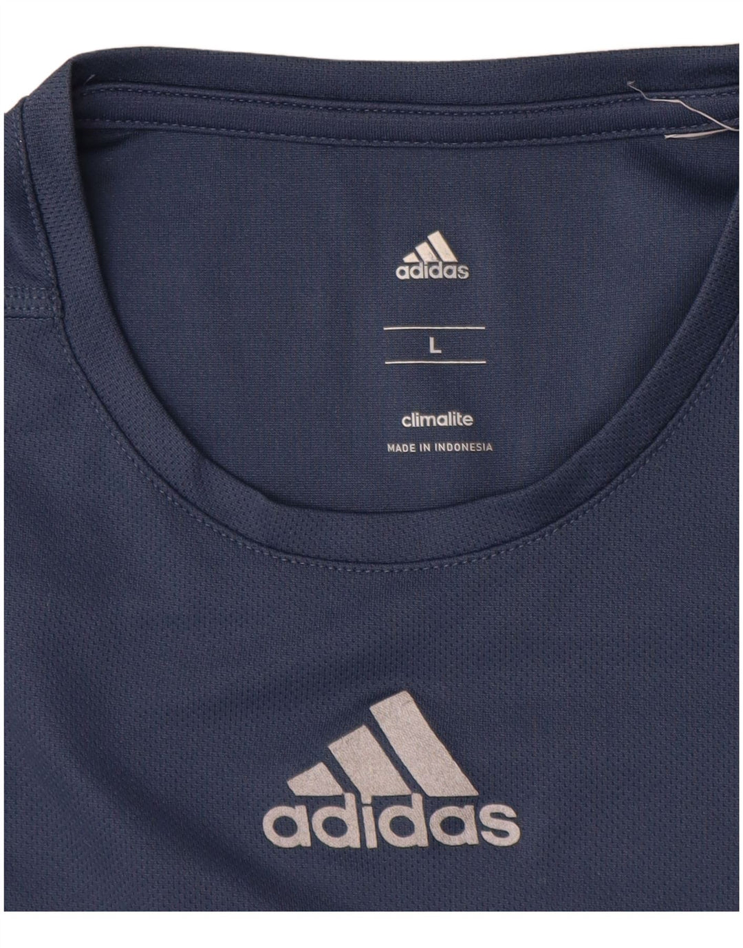 Adidas Herren Climalite T-Shirt Top Large Marineblau