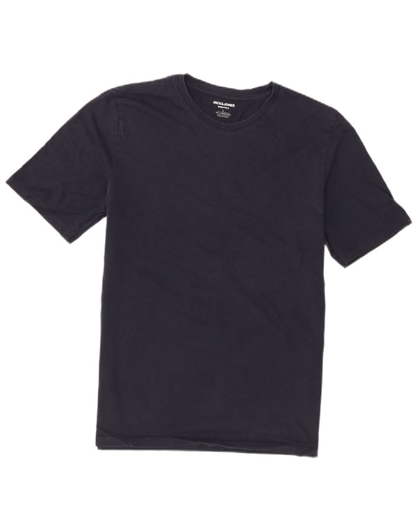 Jack & Jones Herren T-Shirt Top Large Marineblau Baumwolle