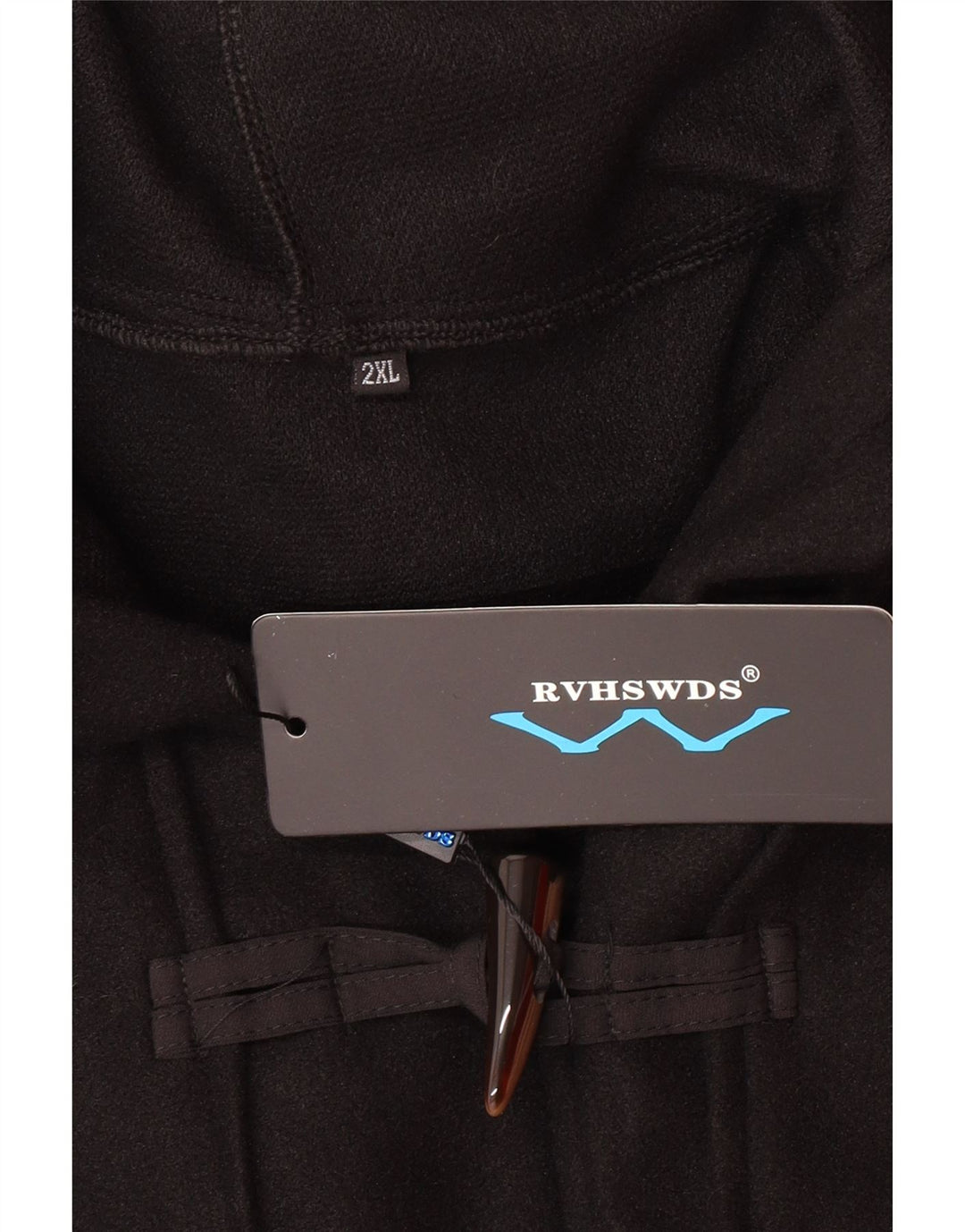 Damen Dufflecoat mit Kapuze UK 20 2XL Schwarz