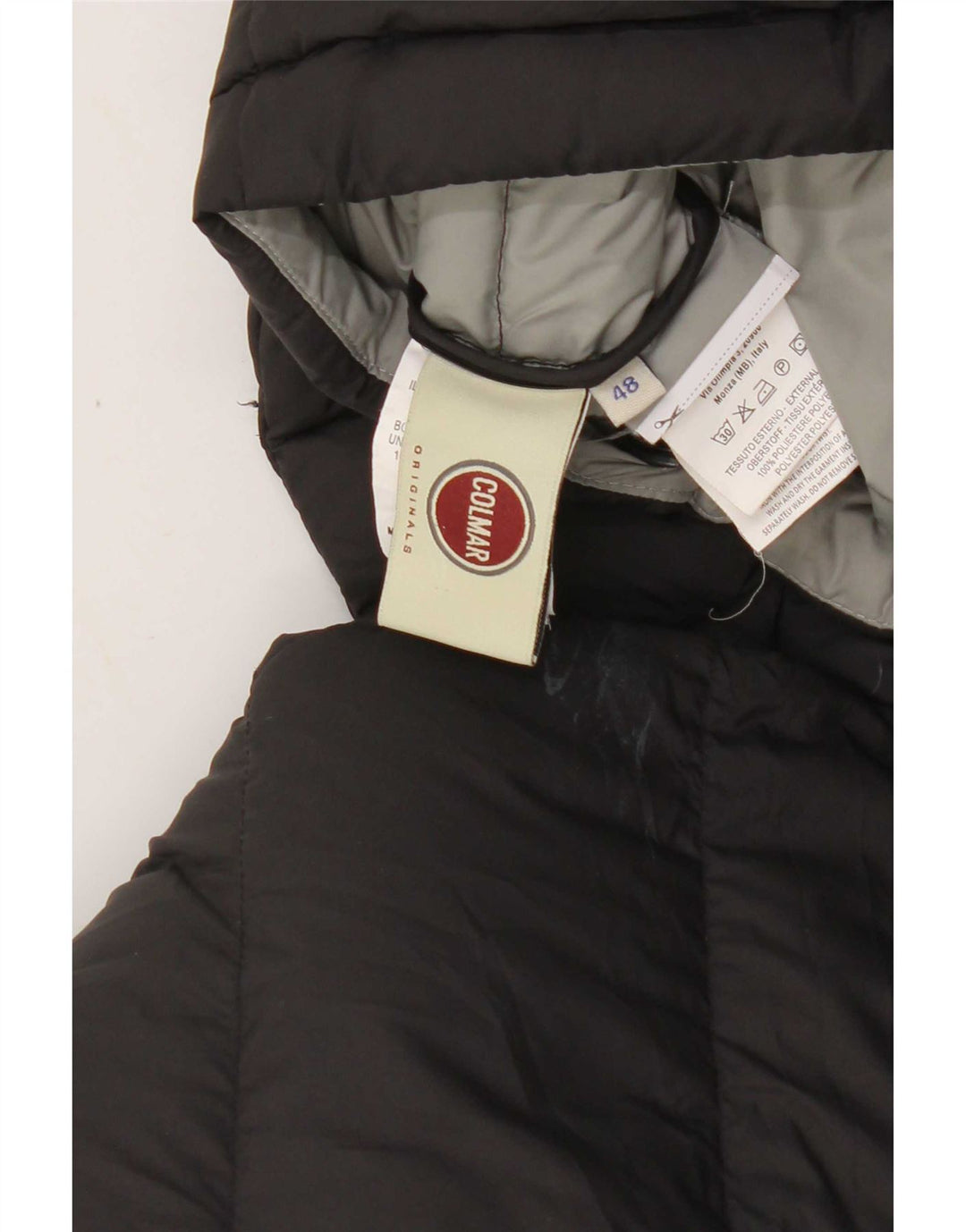 Colmar Herren Wattierte Jacke IT 48 Mittelschwarzes Polyester