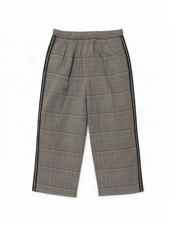 Marks & Spencer Damen Freizeithose UK 20 2XL W40 L29 Schwarzer Hahnentritt