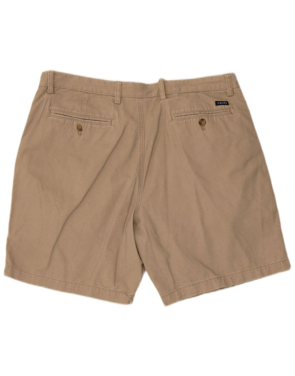 Chaps Herren Chinoshorts W38 XL Beige Baumwolle