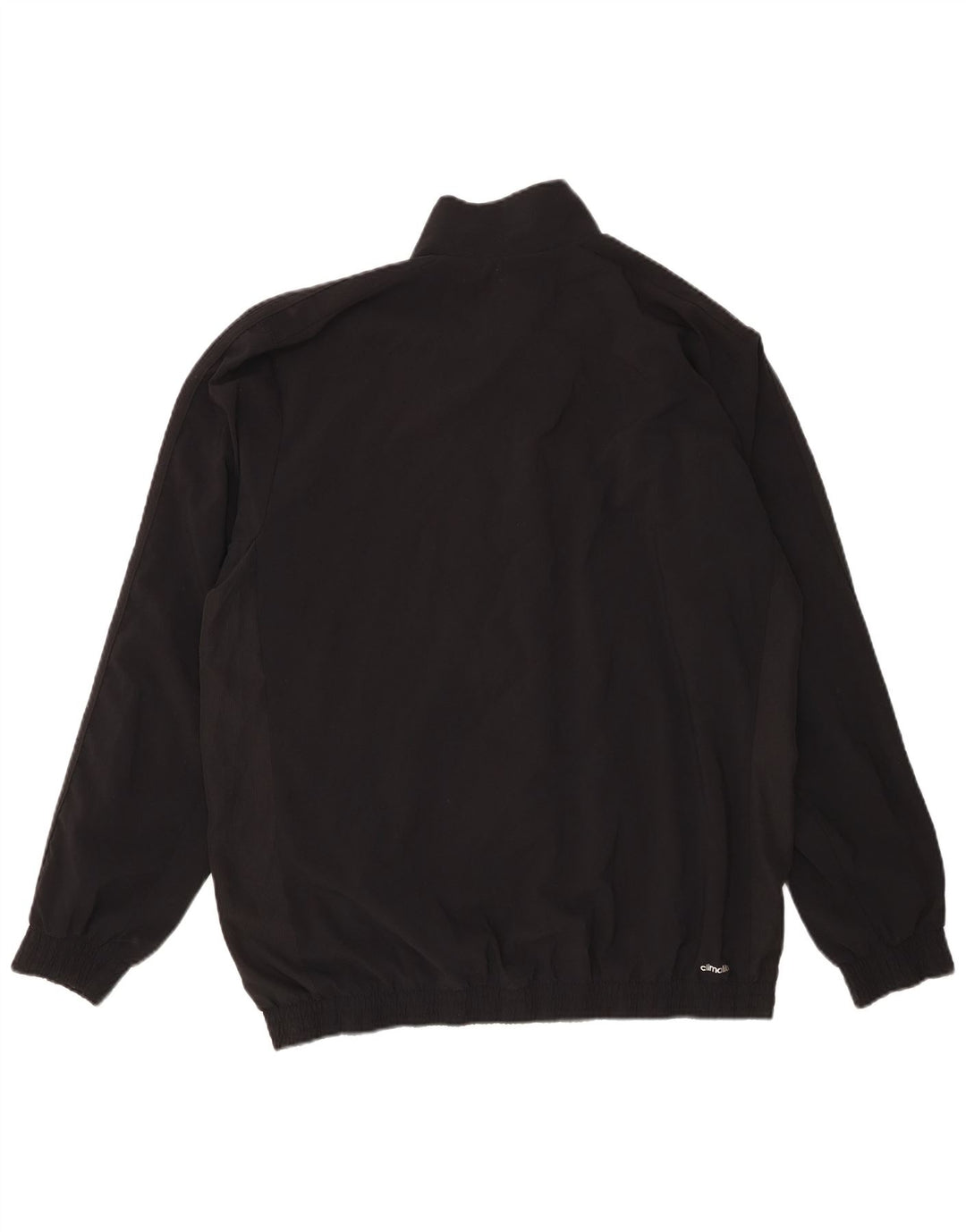 Adidas Herren Climalite Trainingsanzug Top Jacke UK 46/48 XL Schwarz Polyester