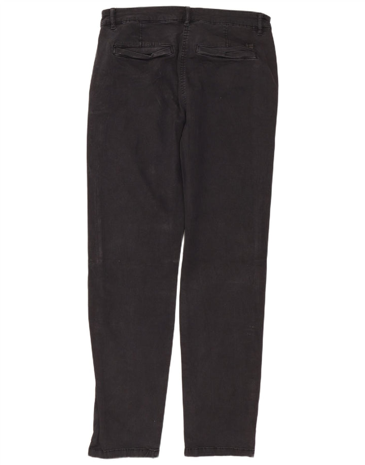 NAPAPIJRI Geographic Straight Chino-Hose für Damen, W28, L29, schwarze Baumwolle