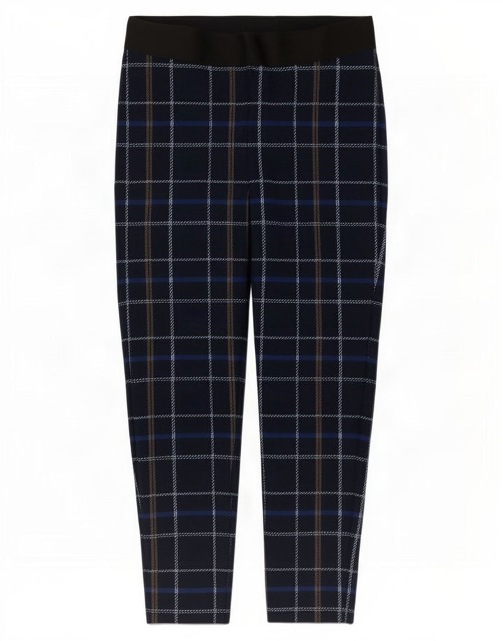 Marks & Spencer Damen-Leggings, UK 16, groß, marineblau, kariert, Polyester