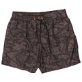 Lotto Herren-Badeshorts, groß, schwarz, geometrisch, Polyester