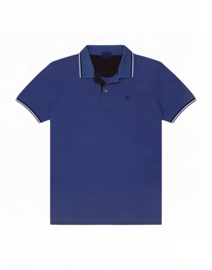 Champion Herren Poloshirt Mittelblau
