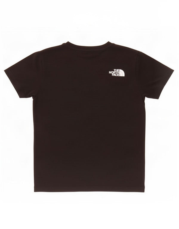 The North Face Jungen-T-Shirt mit Grafik, 11–12 Jahre, schwarze Baumwolle