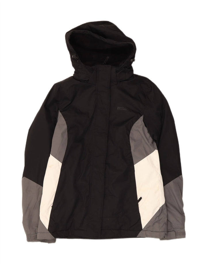 Mountain Warehouse Damen-Windbreaker-Jacke, UK 10, Größe S, Schwarz, Farbblock