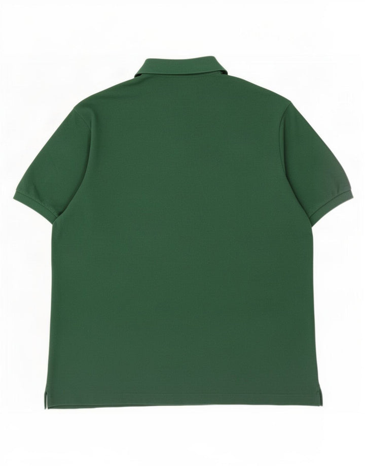 Lacoste Herren Poloshirt Größe 8 3XL Grüne Baumwolle
