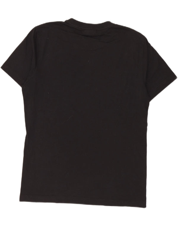 CALVIN KLEIN Herren Grafik T-Shirt Top Large Schwarz