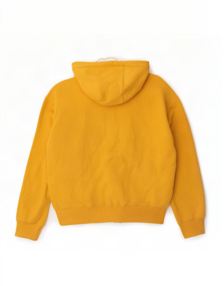 Tommy Hilfiger Herren-Pullover mit grafischem Kapuzenpullover, mittelgelbe Baumwolle