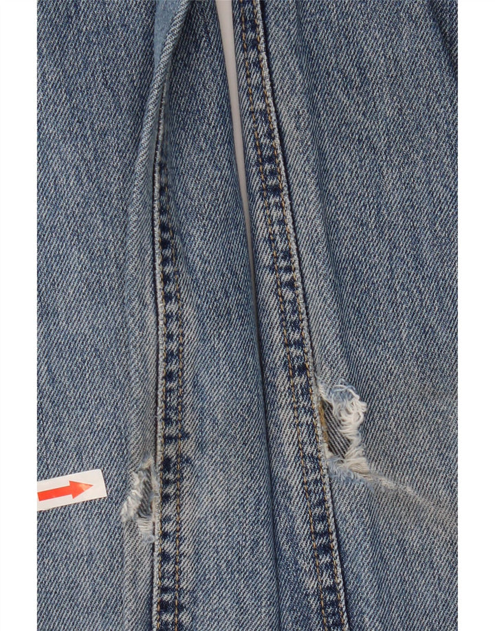 Rifle Herren Straight Jeans W34 L34 Blaue Baumwolle