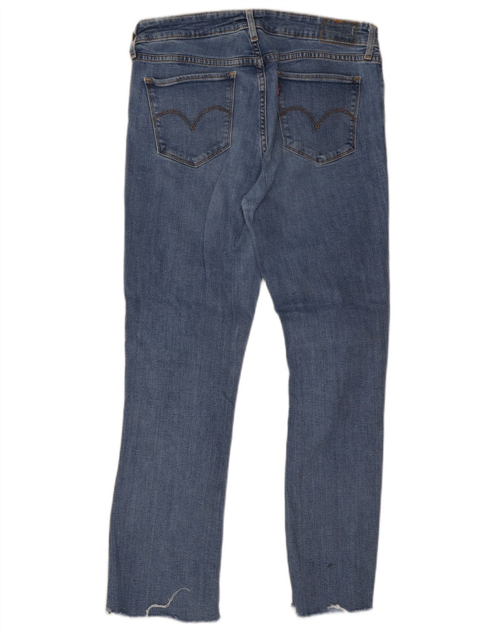 Levi's Damen 715 Bootcut Jeans W30 L27 Blaue Baumwolle