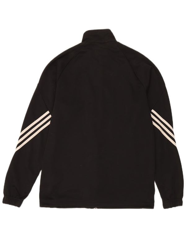 Adidas Herren Climalite Trainingsanzug Top Jacke Medium Schwarz Polyester