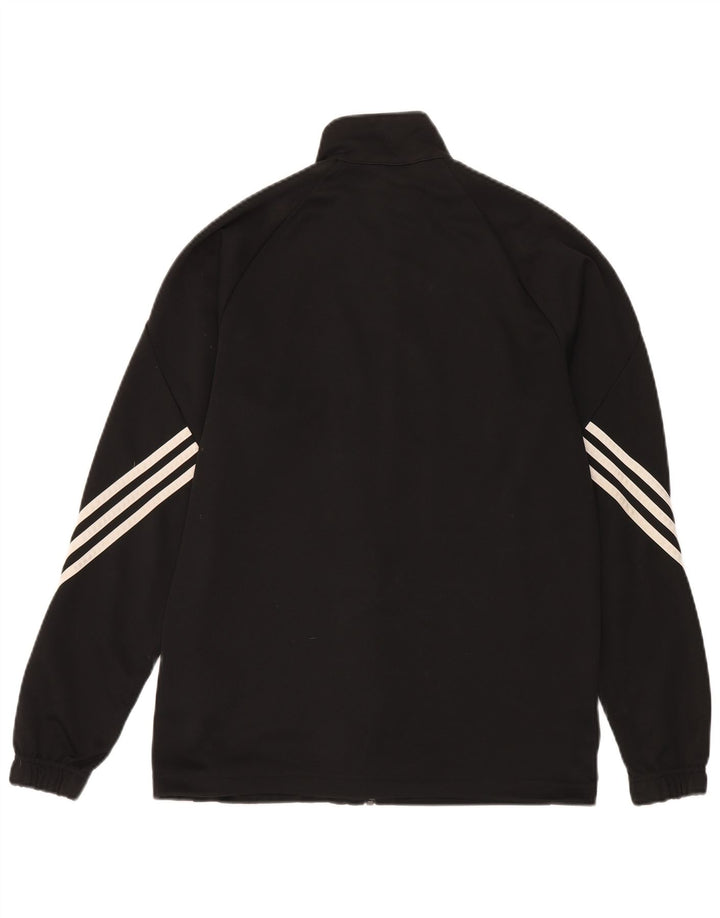 Adidas Herren Climalite Trainingsanzug Top Jacke Medium Schwarz Polyester