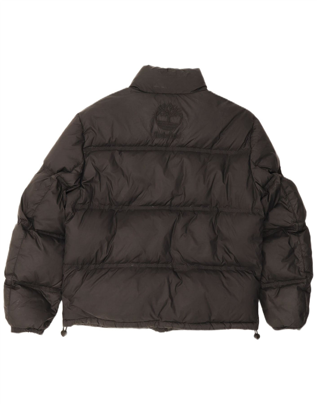 Timberland Herren Wattierte Jacke UK 40 Large Schwarz Nylon