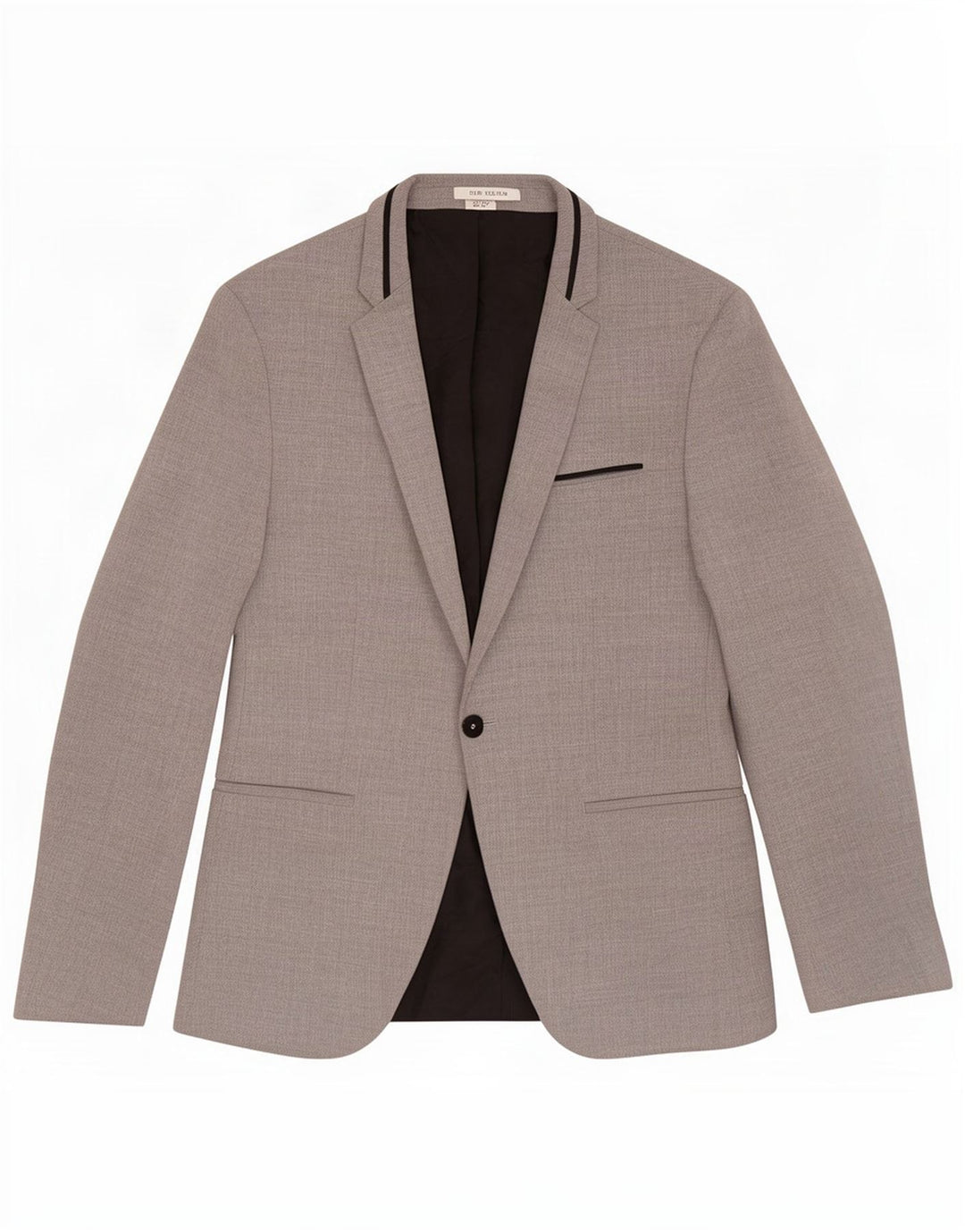 Zara Herren 1-Knopf-Blazerjacke EU 48 Mittelgrau