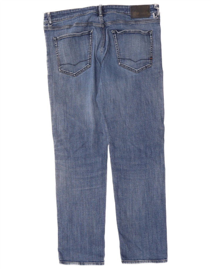 Hugo Boss Herren Straight Jeans W38 L31 Blau