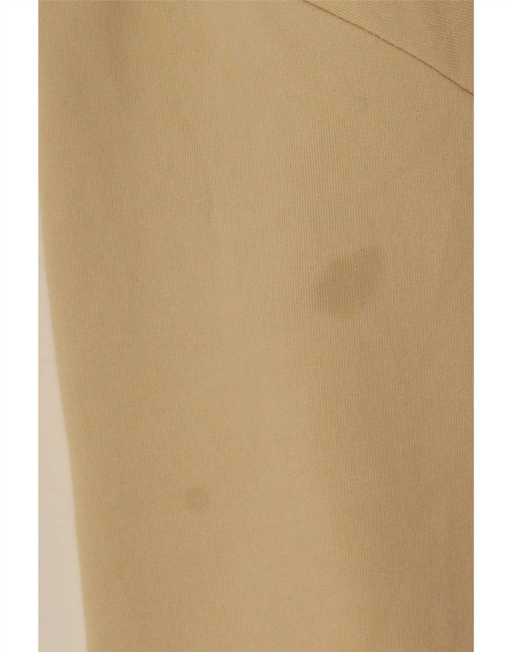 Zara Herren Kapuzenpullover 2XL Beige Baumwolle