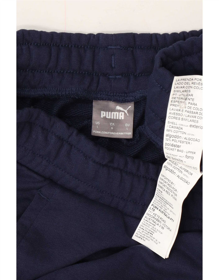 Puma Herren-Sportshorts, groß, marineblau, Baumwolle