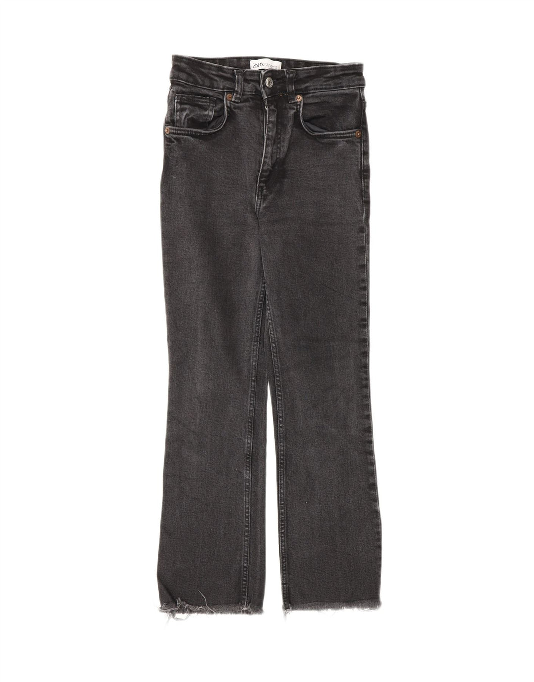 ZARA Womens Bootcut Jeans EU 36 XS W26 L25 Grey Vintage Zara and Second-Hand Zara from Messina Hembry 