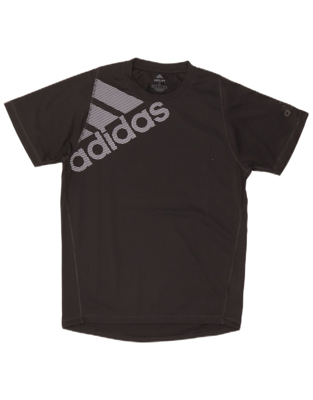 Adidas Herren Aeroready Graphic T-Shirt Top Small Schwarz Polyester
