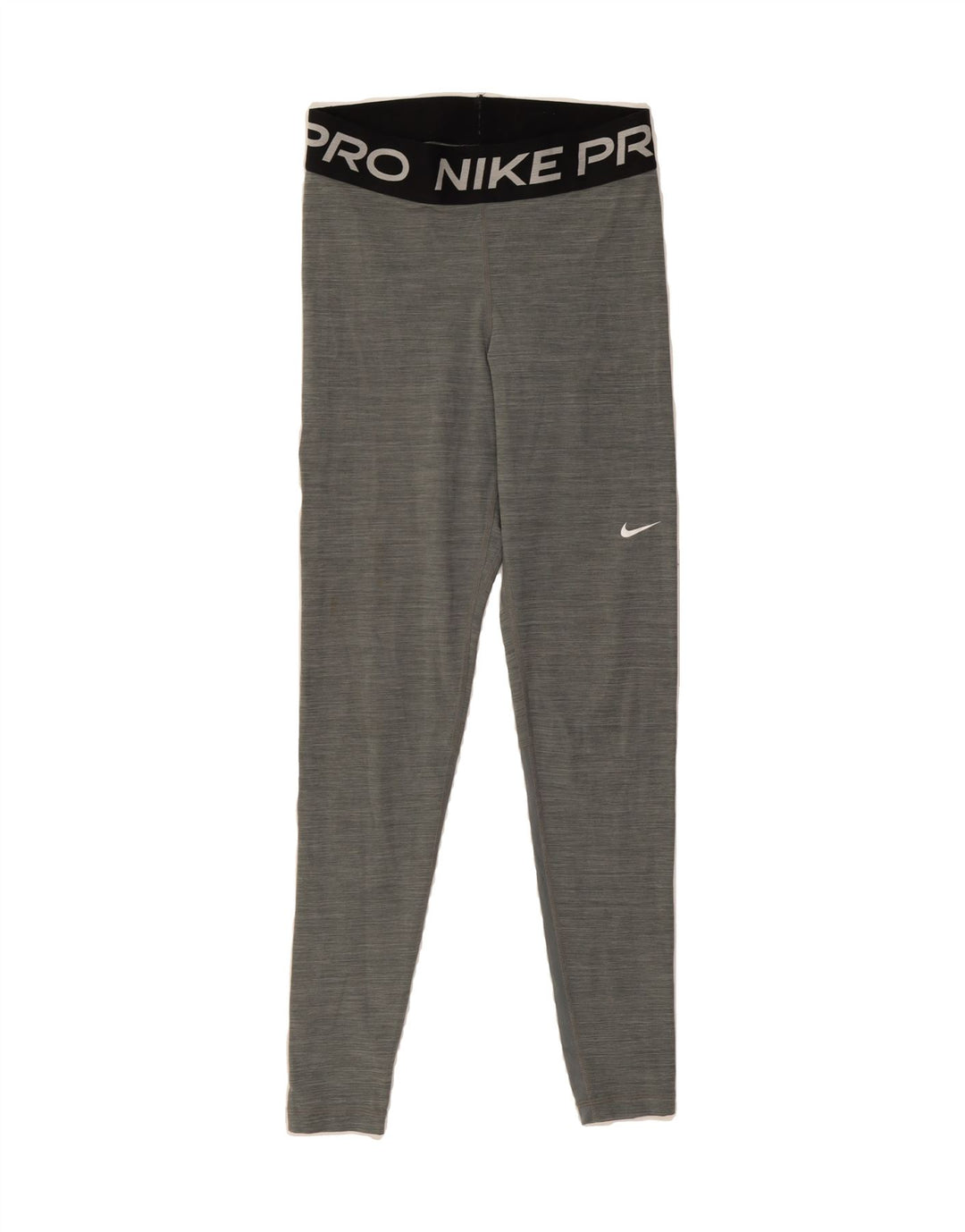 NIKE Womens Dri Fit Graphic Leggings UK 8 Small  Grey Polyester Vintage Nike and Second-Hand Nike from Messina Hembry 