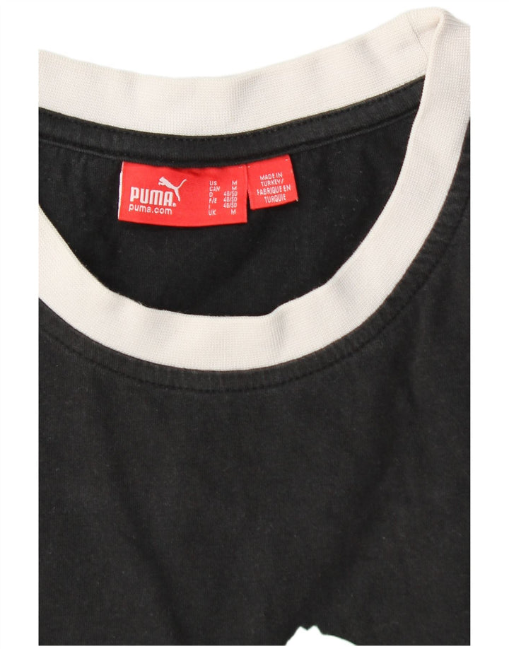 PUMA Herren Graphic Vest Top Medium Schwarz