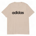 Adidas Herren T-Shirt mit Grafik, groß, aus weißer Baumwolle