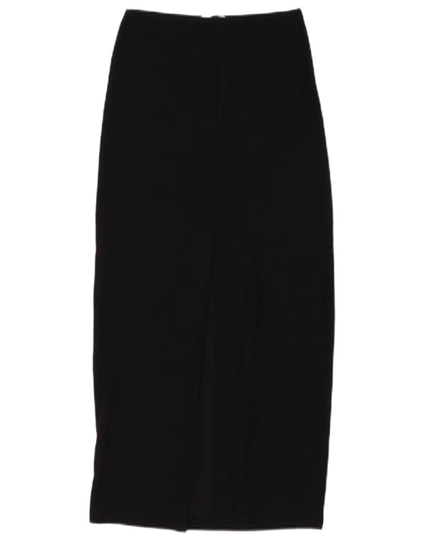 Zara Womens Midi Skirt Small W28 Black