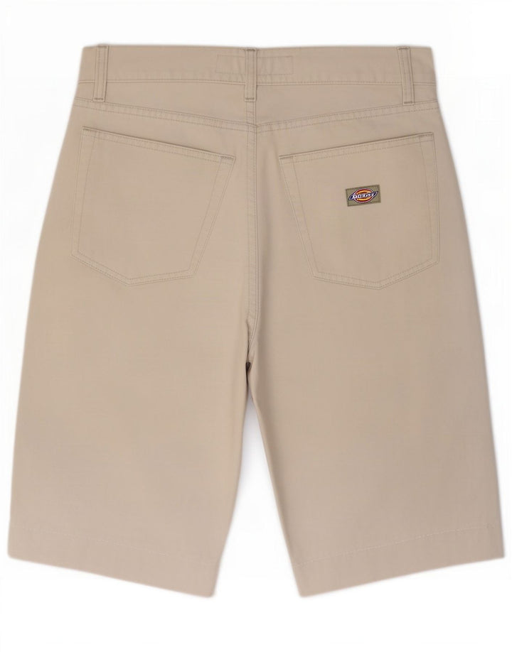 Dickies Damen Jeansshorts Medium W30 Weiße Baumwolle