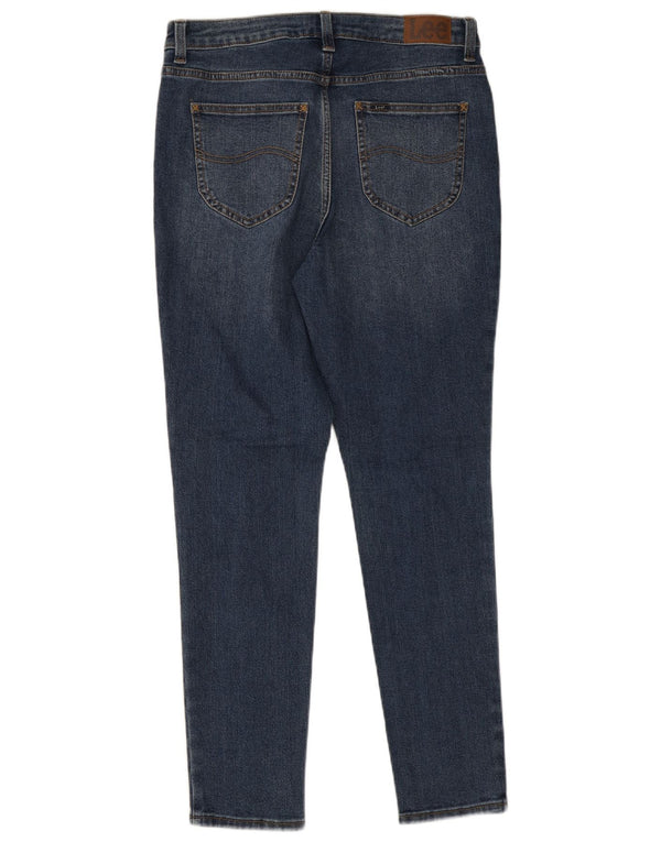 Lee Damen Heritage High Rise Skinny Jeans US 12 Large W30 L29 Blau