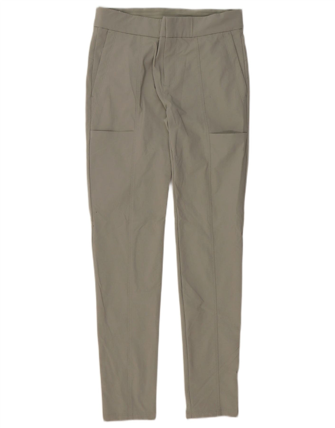 ATHLETA Damen Skinny Cargohose US 2 XS W29 L29 Graues Nylon