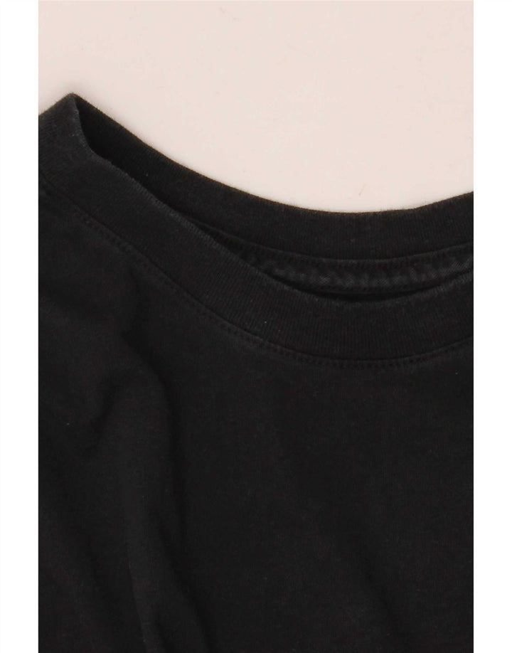 Nike Herren T-Shirt Top 2XL Schwarz Baumwolle