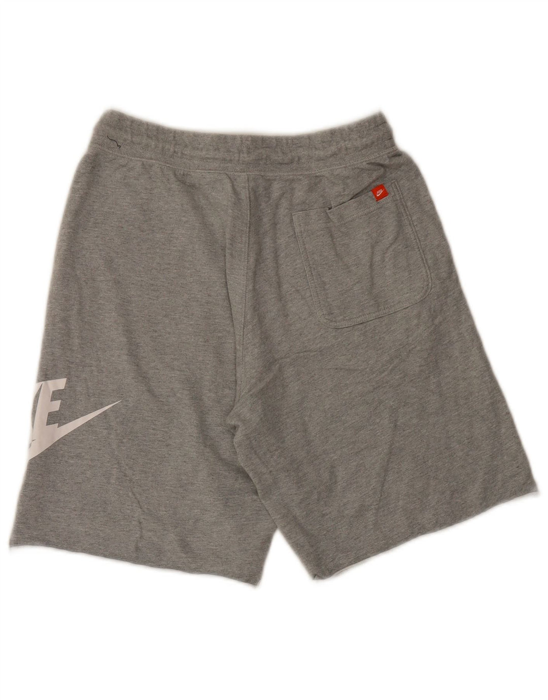 Nike Herren-Sportshorts mit Grafik, mittelgrau gefleckte Baumwolle