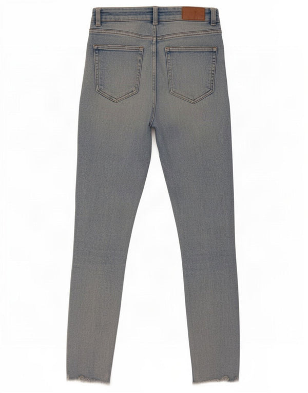 Zara Damen Slim Jeans EU 38 Small W28 L27 Blaue Baumwolle