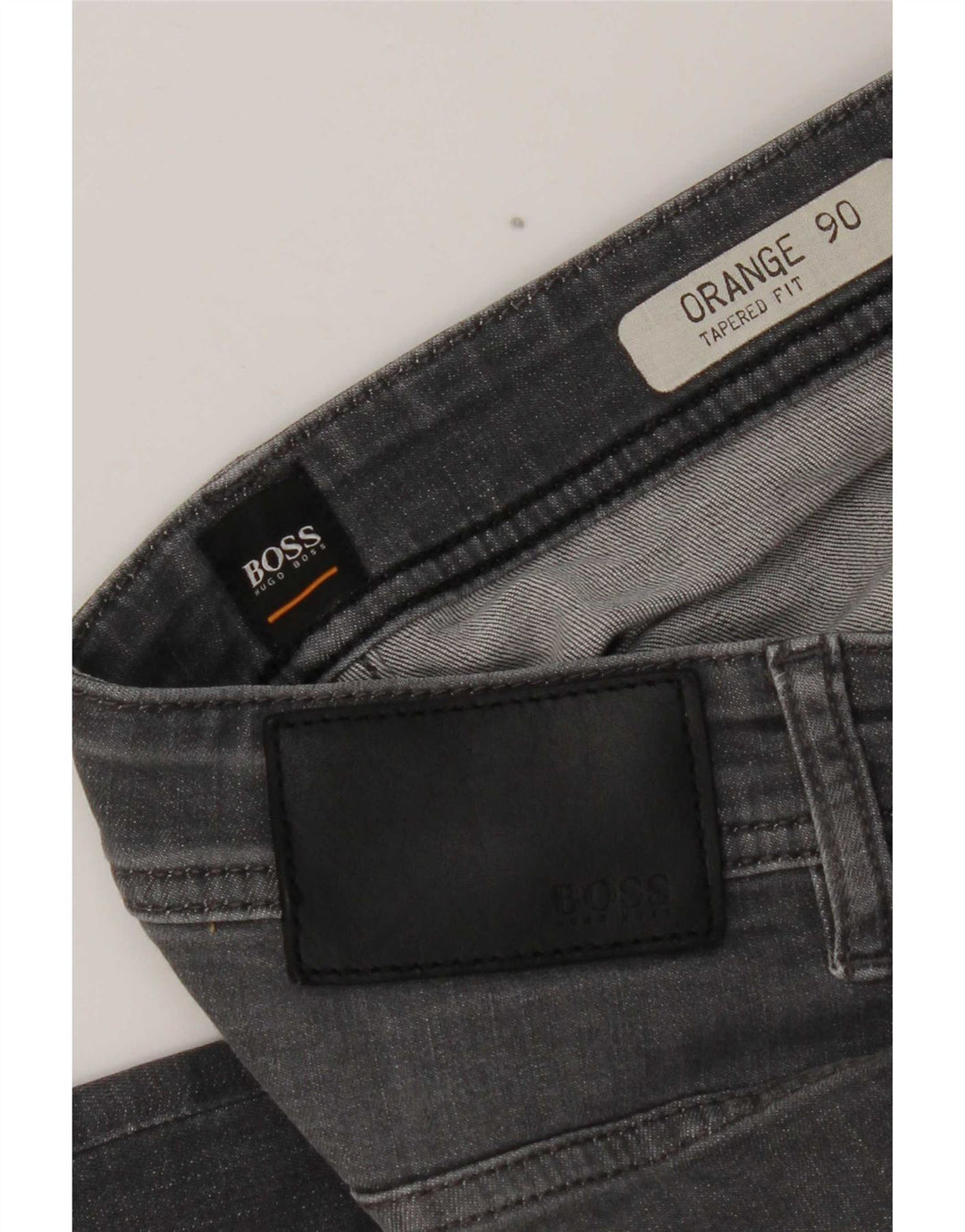 Hugo Boss Herren Tapered Jeans W32 L31 Grau