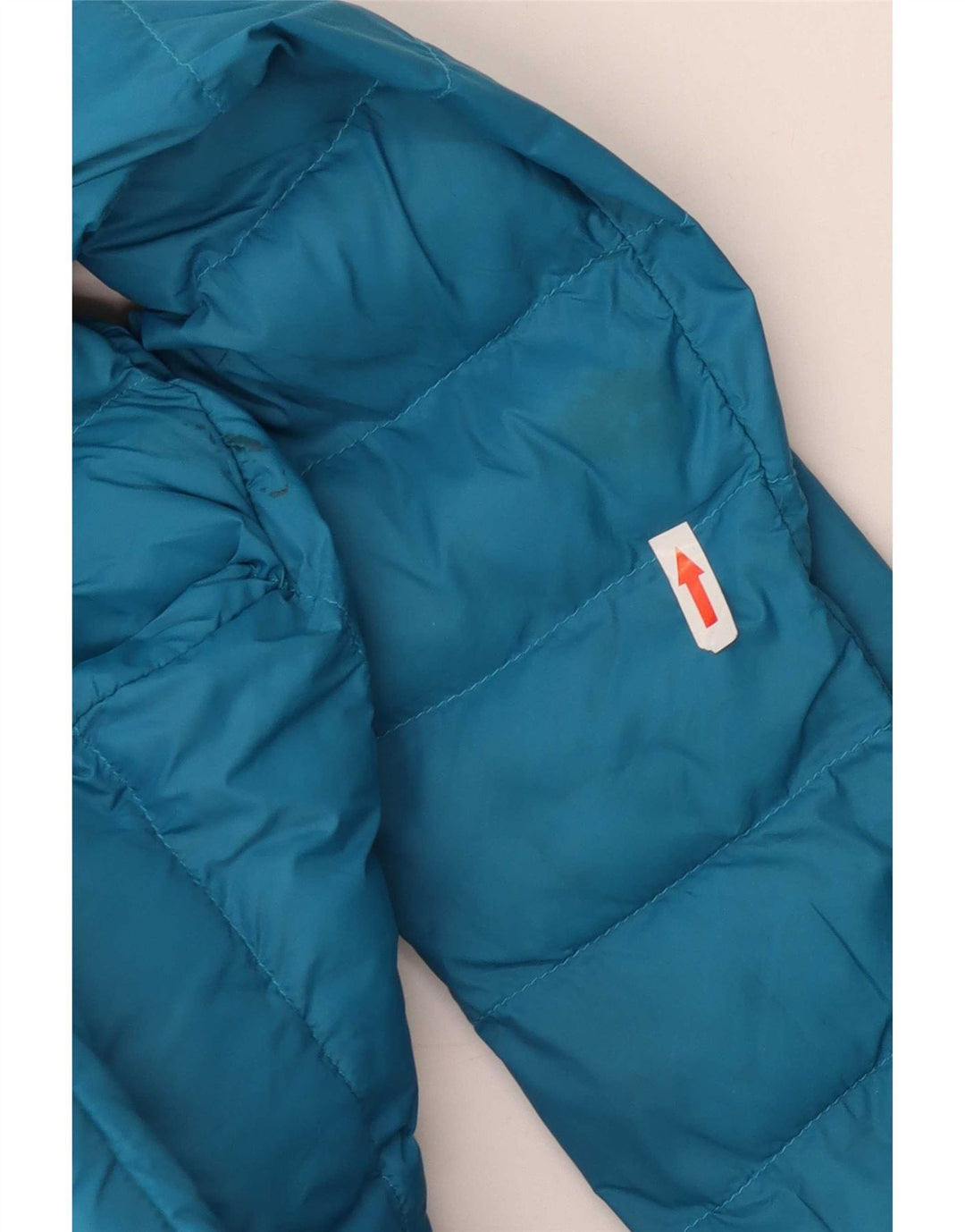 Mountain Warehouse Wattierte Damenjacke mit Kapuze, UK 8, Größe S, blaues Nylon