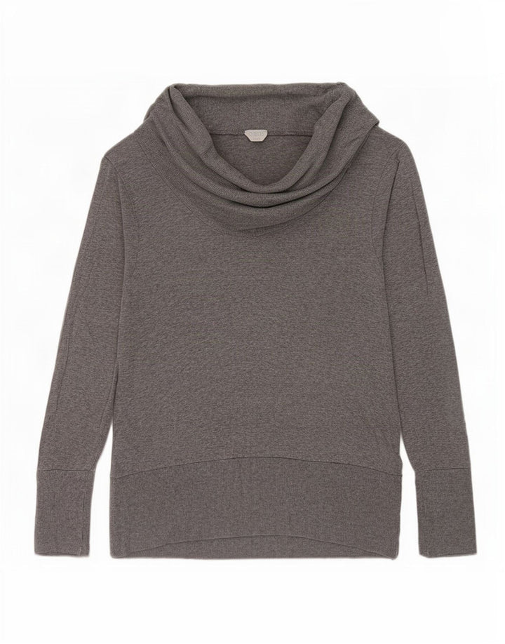 Oasis Damen Top Langarm UK 16 Large Grau