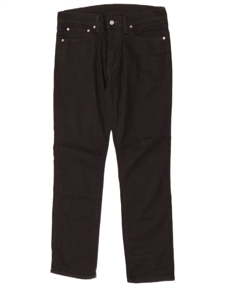 Levi's Herren 511 Slim Jeans W33 L32 Schwarze Baumwolle