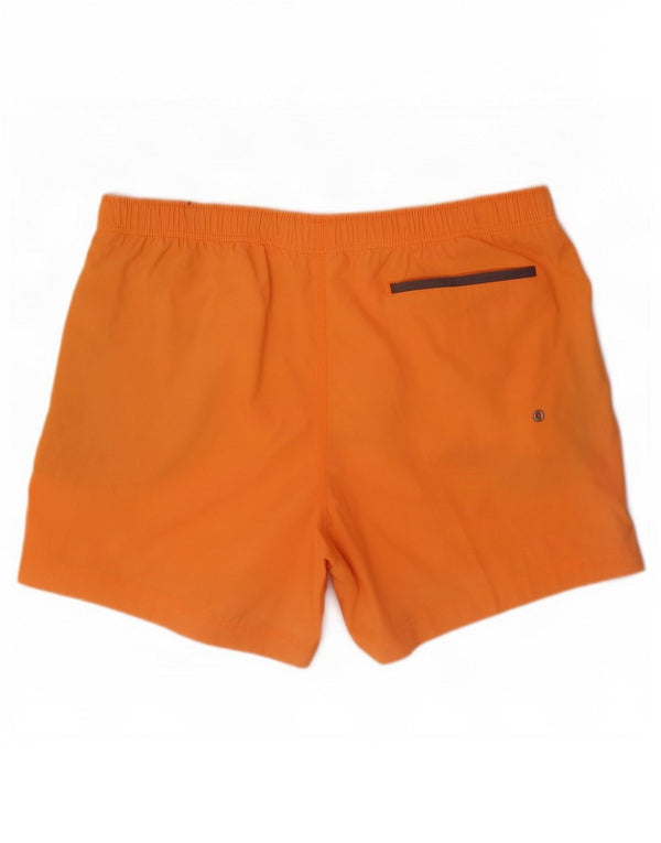 Champion Mens Swimming Shorts XL Orange Cotton