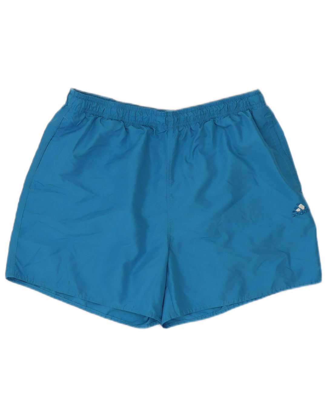 Adidas Herren Sportshorts Mittelblaues Polyester