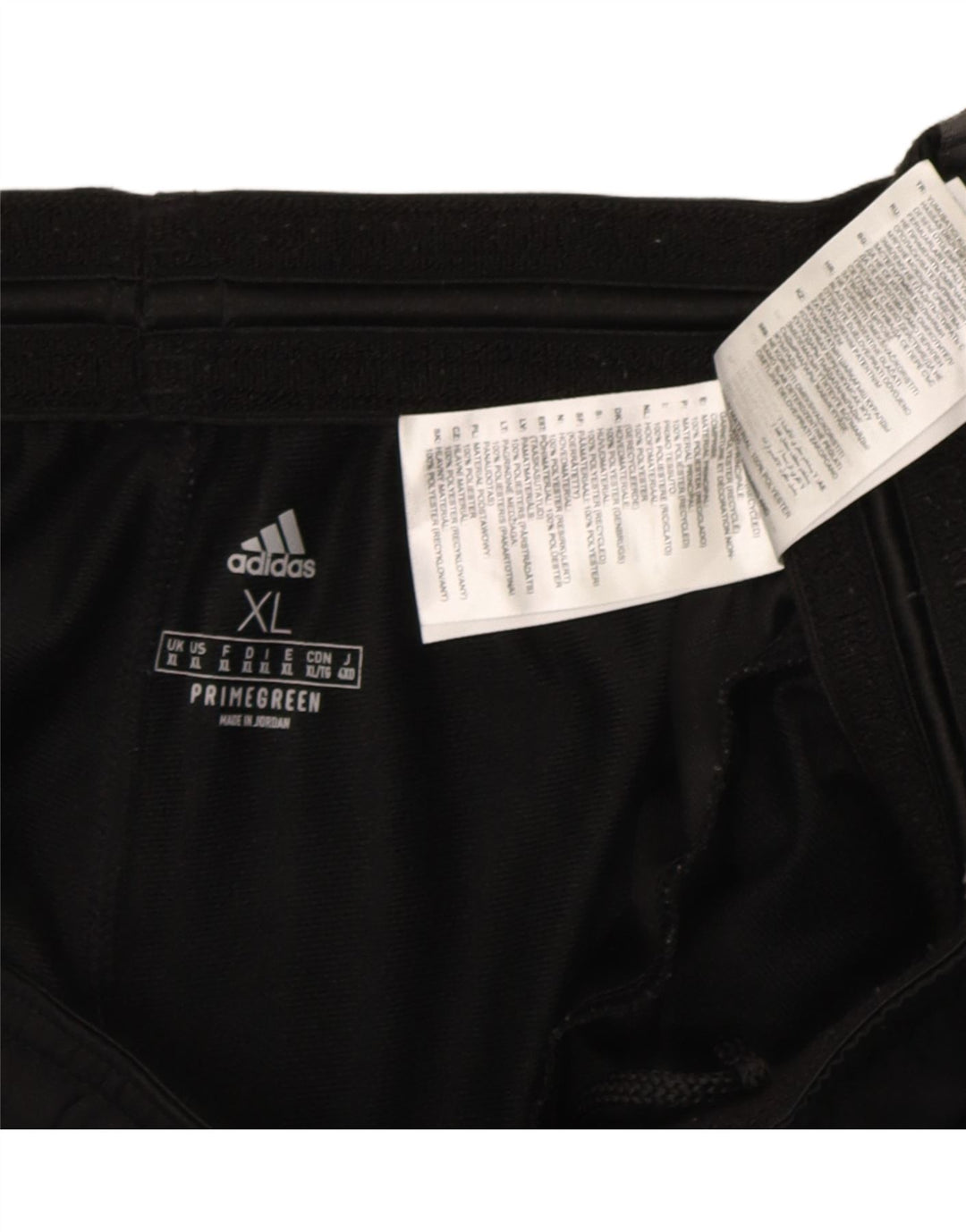Adidas Herren Trainingshose XL Schwarz Polyester