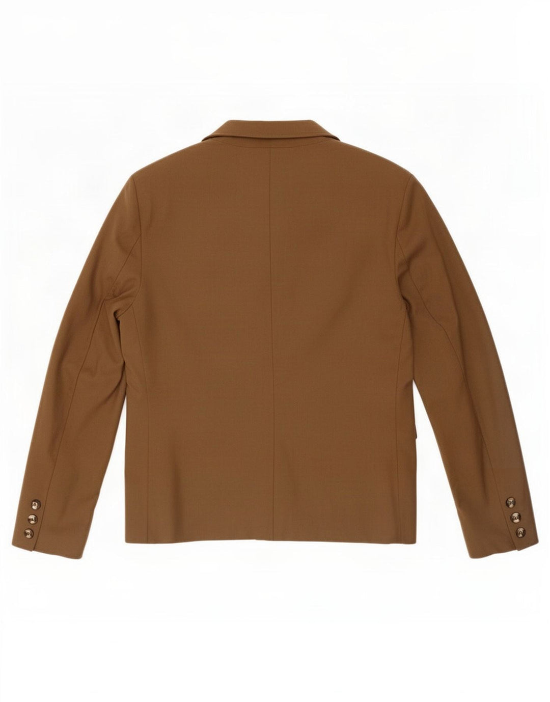 Benetton Damen-Blazer mit 3 Knöpfen, Gr. 16, Khaki