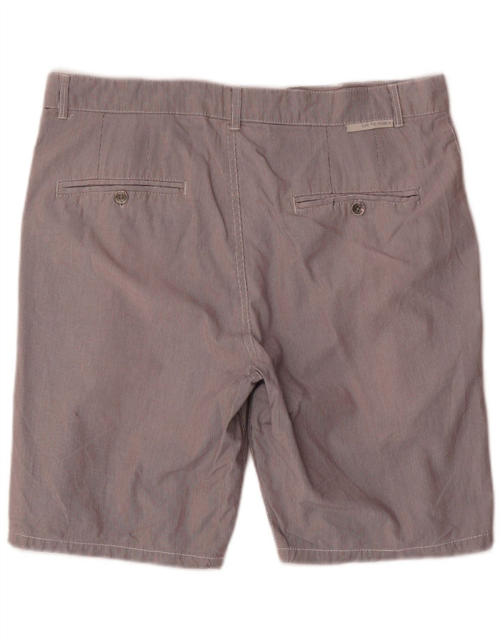 Rip Curl Herren Chinoshorts W32 Mittelgrauer Nadelstreifen